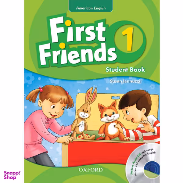 کتاب American English First Friends اثر Susan Iannuzzi نشر آکسفورد جلد 1
