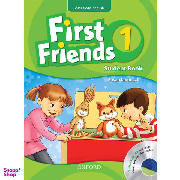 کتاب American English First Friends اثر Susan Iannuzzi نشر آکسفورد جلد 1