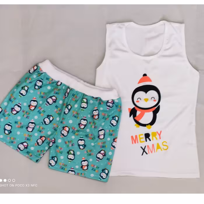 ست تاپ شورتک عروسکی دخترونه و زنونه