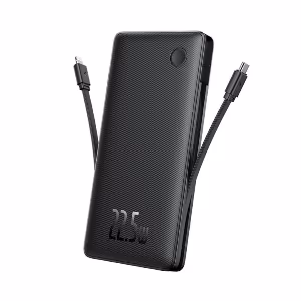 پاوربانک شارژ سریع بی‌سیم باسئوس مدلBaseus 10000mAh 22.5W