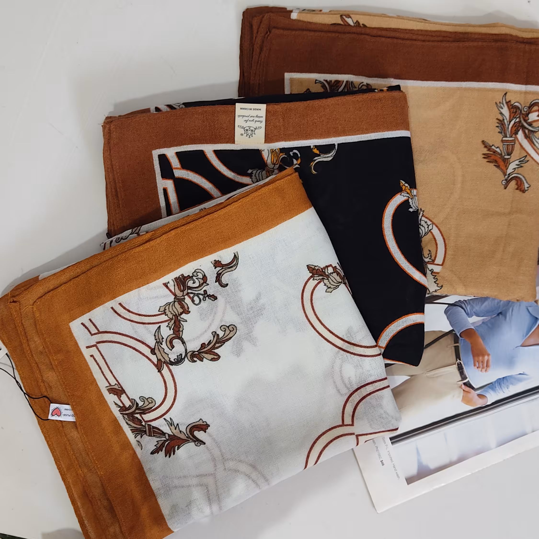 شال نخ پنبه ،0011