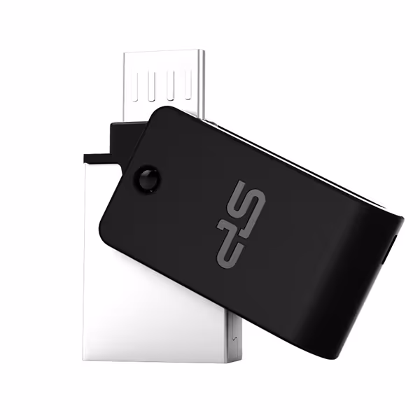 فلش اوتیجی سیلیکون پاور مدل ایکس 21 با ظرفیت 16 گیگابایت