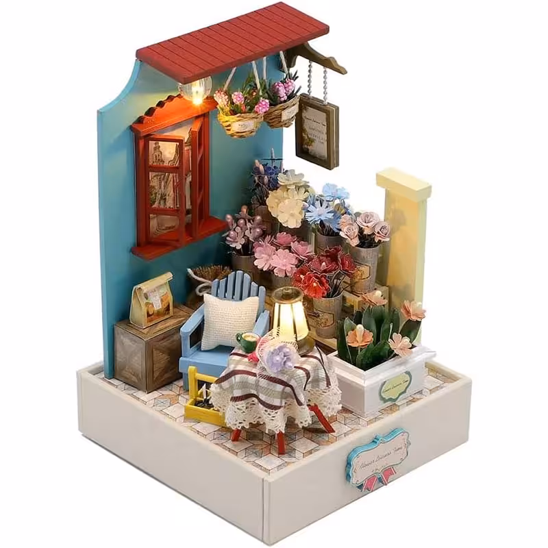 کیت خانه سازی چوبی مدل حیاط خلوت کد S2202