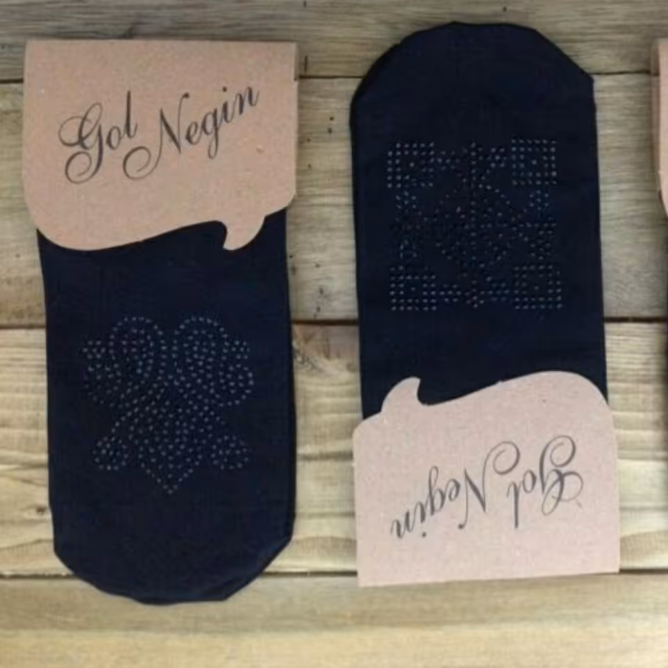 جوراب نگینی