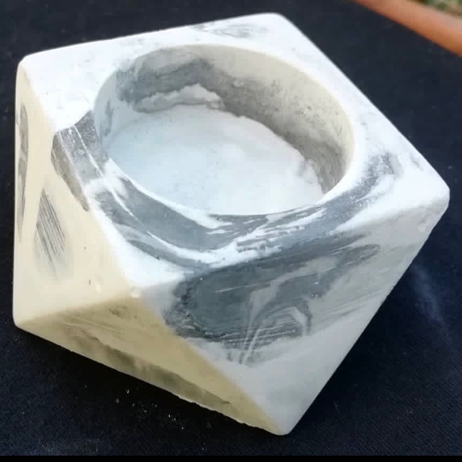 قالب سیلیکونی جاشمعی چند ضلعی