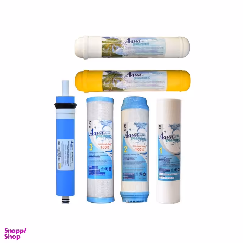 فیلتر دستگاه تصفیه آب آکوا پیورست مدل FULL 6 STAGES مجموعه 6 عددی