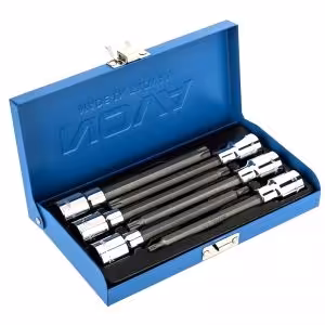 جعبه بکس 6 پارچه آلنی ستاره ای بلند 1/2 اینچ تایوانی نووا مدل NTS-7015