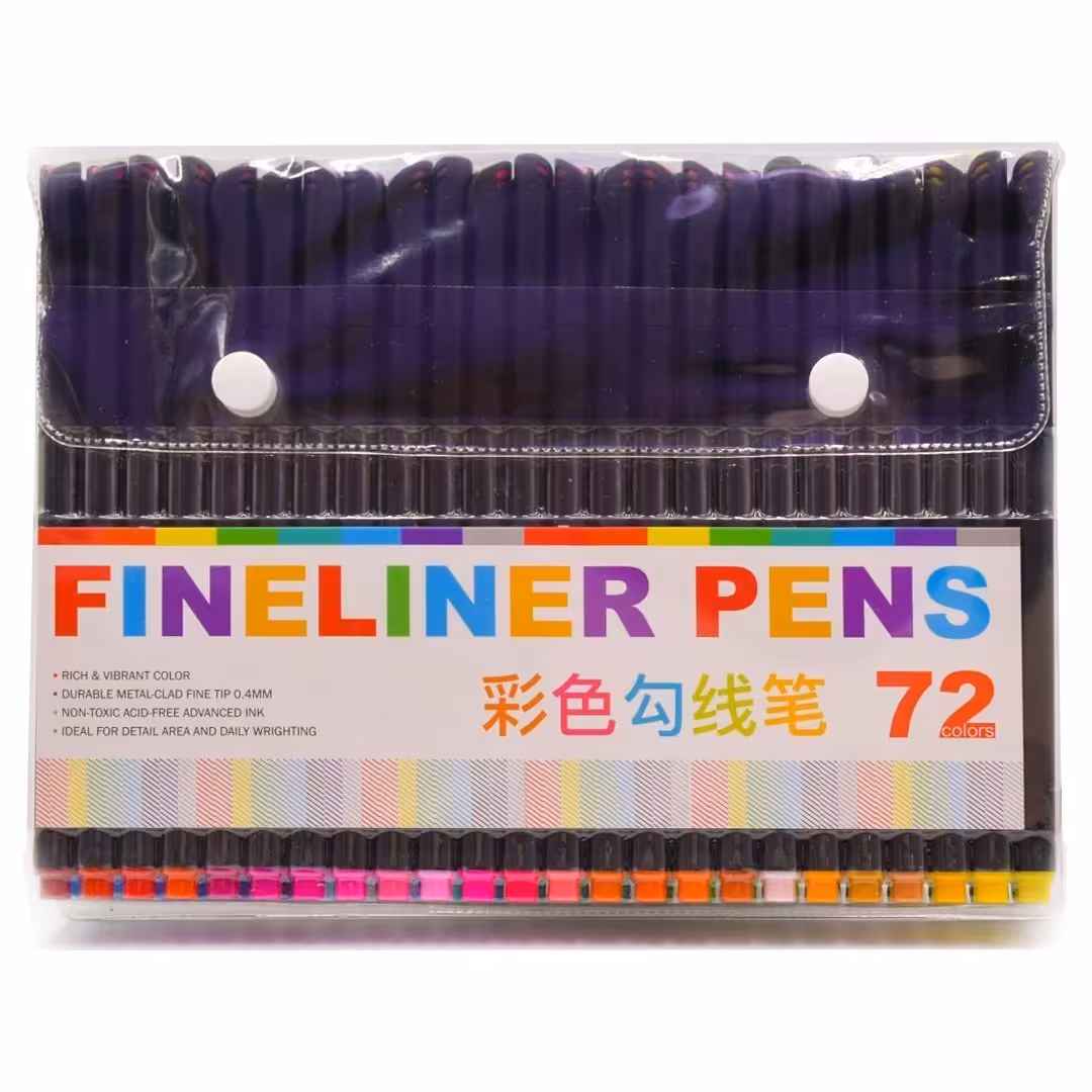 روان نویس نوک نمدی 72 رنگ