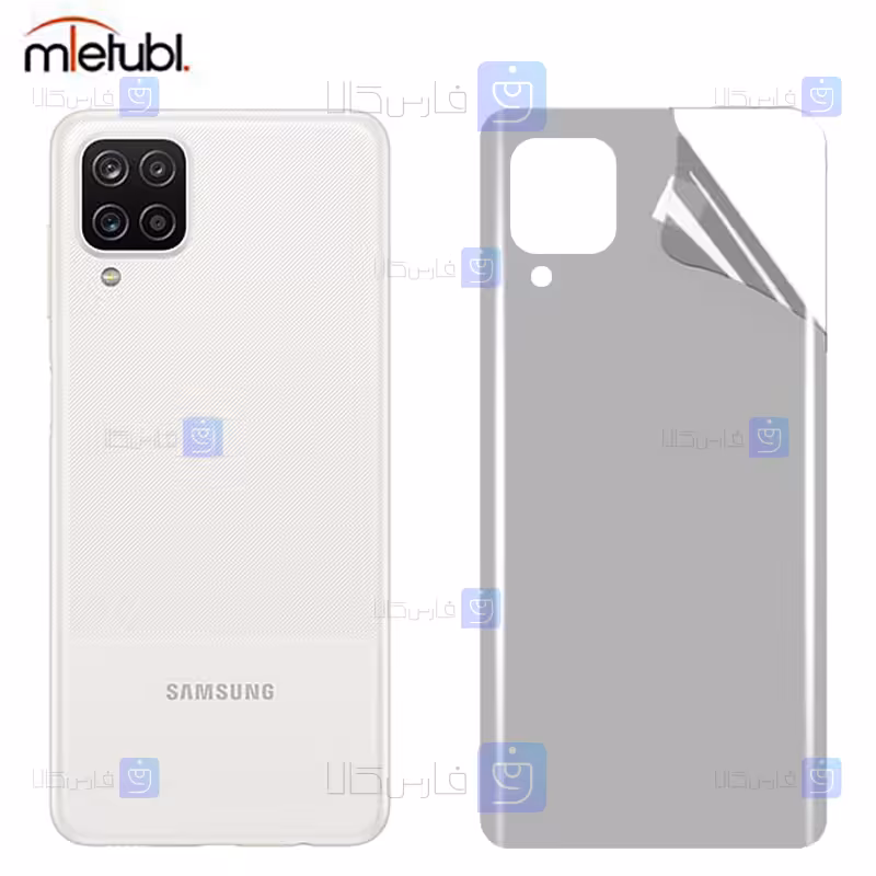 خرید برچسب پشت مات Samsung Galaxy A12 از فارس کالا