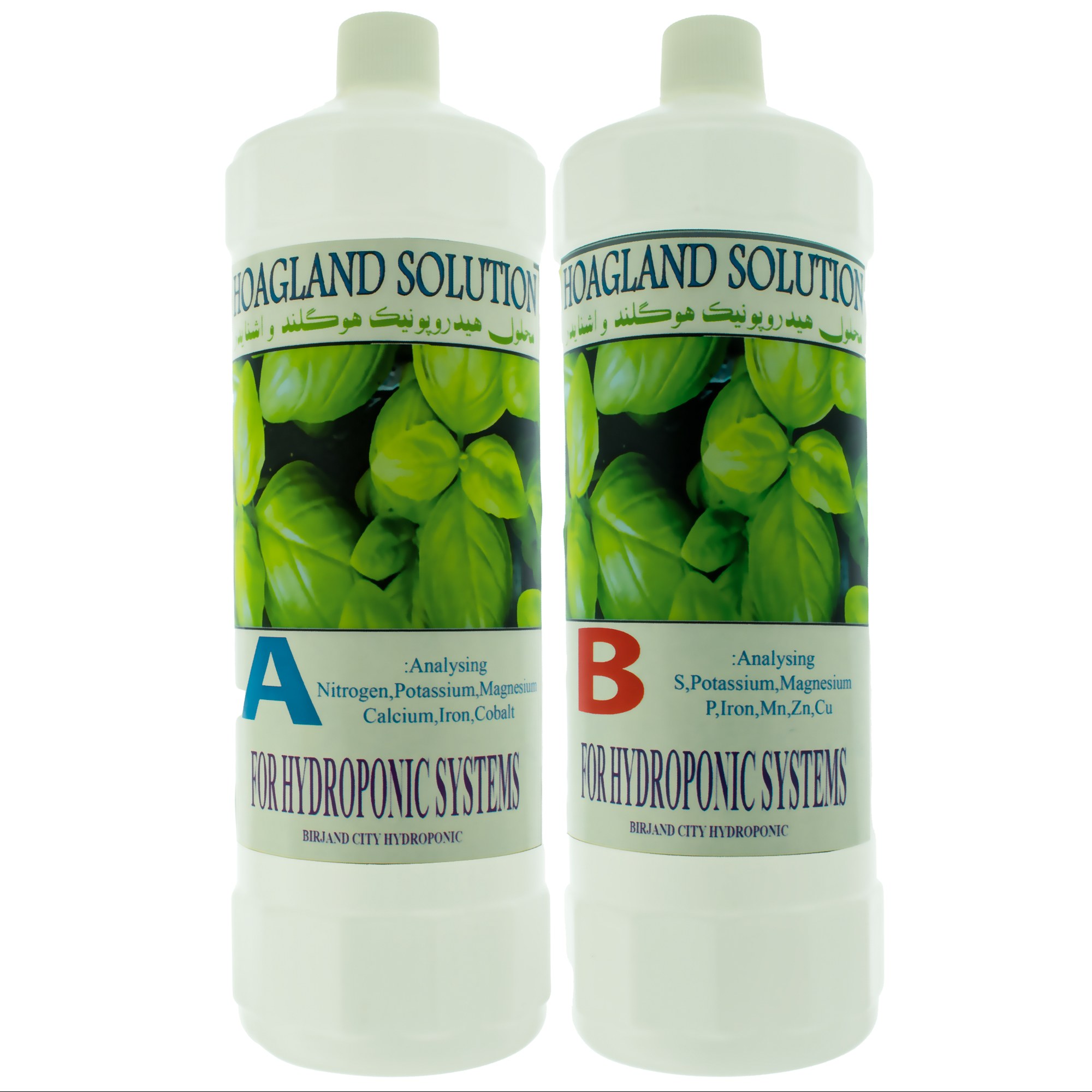کود هیدروپونیک هوگلند(دوبطری 1لیتری)