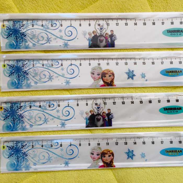 خط کش 20 سانتی جنس عالی طرح های دخترونه (الساو آنا )و پسرونه  فقط 10 تومان  عکس هارو ورق بزنید 