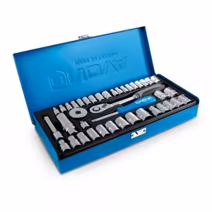 جعبه بکس 1.4 و 3.8 اینچ، 40 پارچه نووا مدل NTS7002