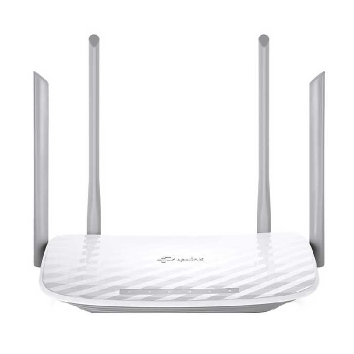 خرید و قیمت روتر وایرلس چهار پورت سری AC1200 دو باند تی پی لینک Archer C50 TP-LINK