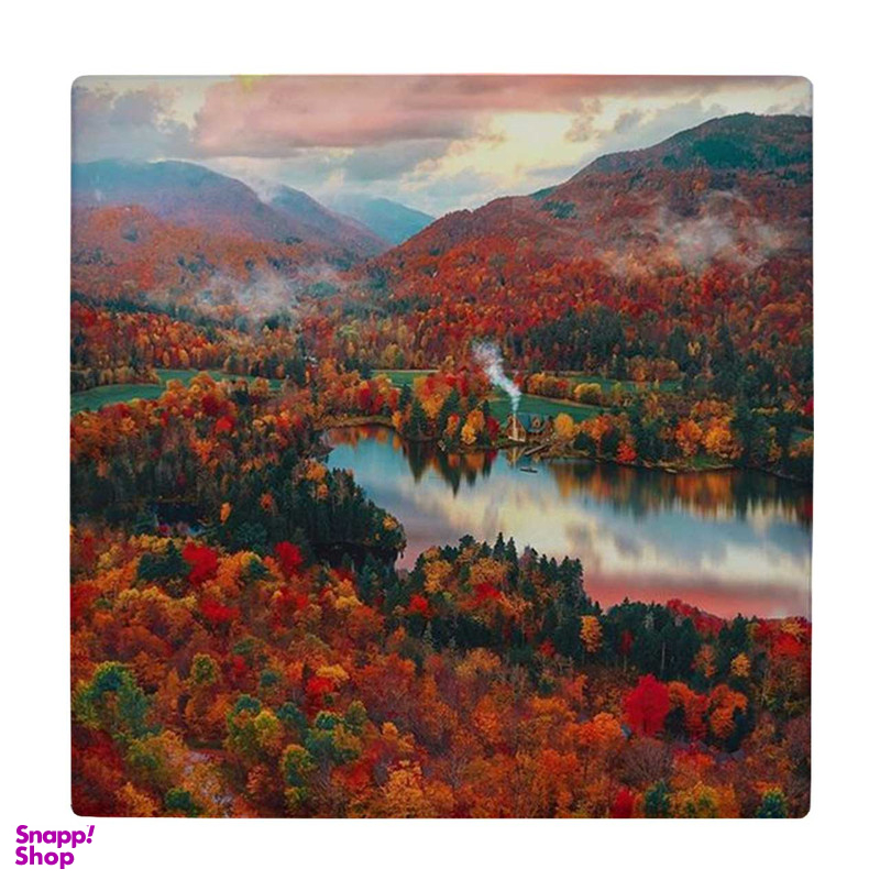 زیر لیوانی طرح جنگل پاییزی کد 3670519_1691