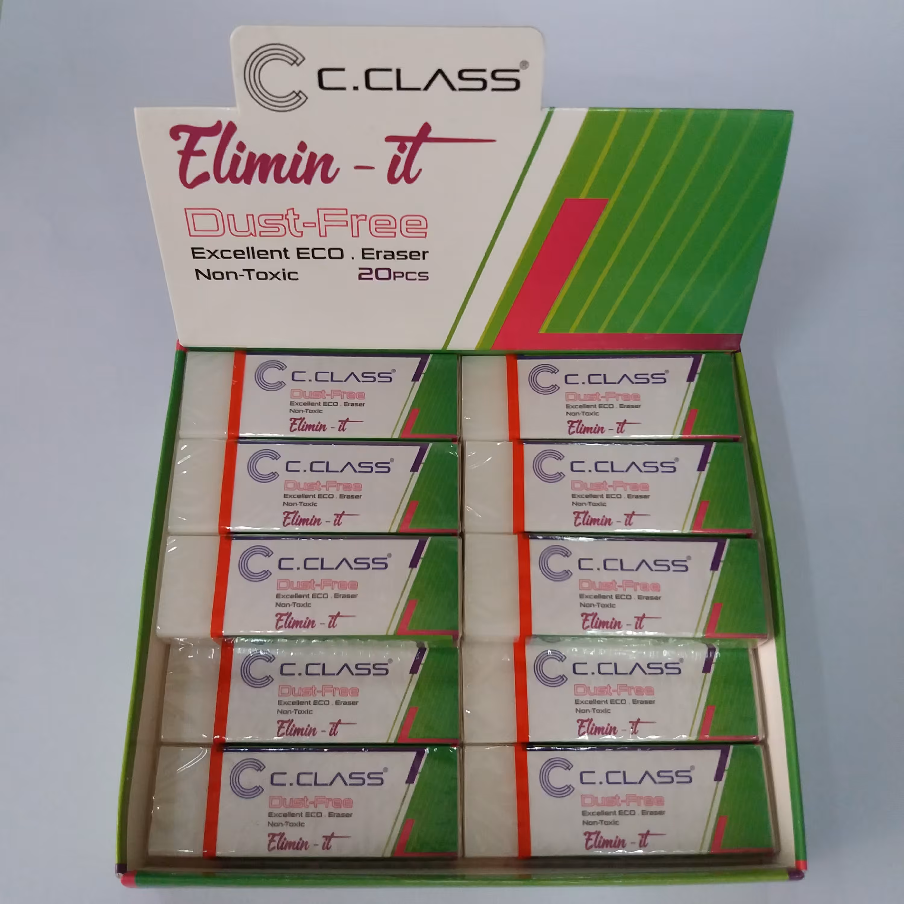 لوازم تحریر (پاکن سی کلاس - داست فری) 5 عددی