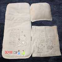 سرویس خواب ببیتوف اصل ترکیه 3 تکه دم دستی لحاف و تشک و بالشت نوزادی ببیتوف ترکیه     Bebitof Baby Bedding Ted