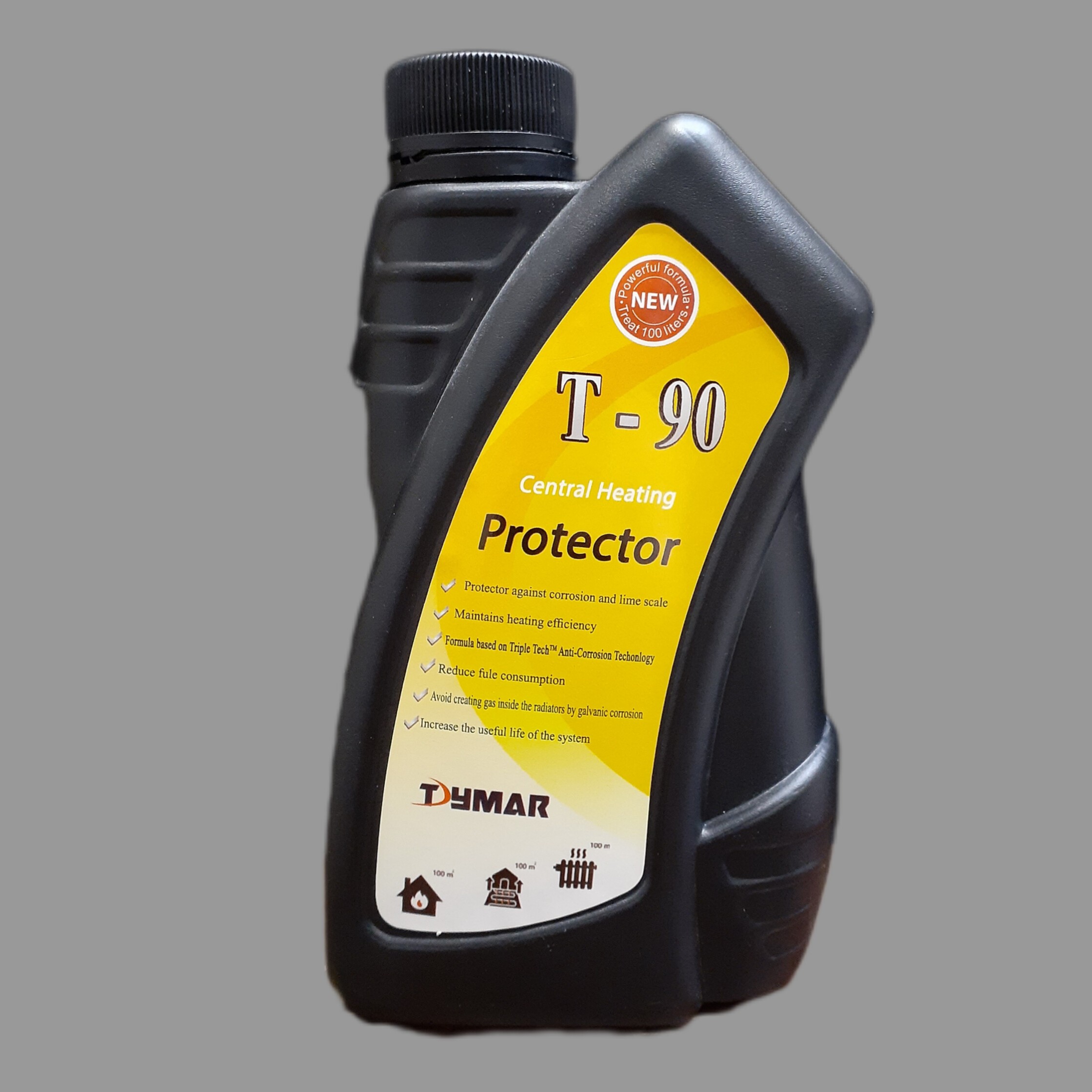 محلول ضد رسوب و محافظ پکیج دیواری و شوفاژ T90 تیمار