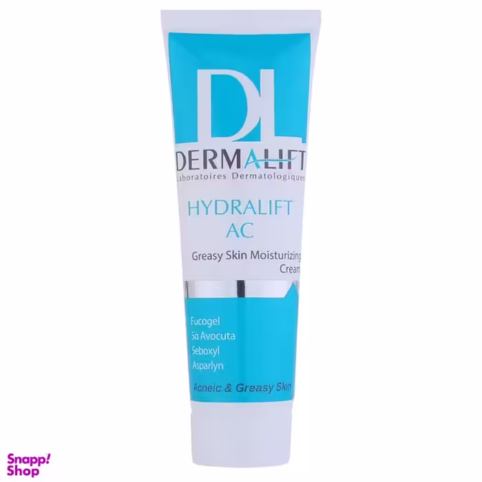 کرم مرطوب کننده پوست چرب درمالیفت مدل Hydralift AC Cream حجم 50 میلی لیتر