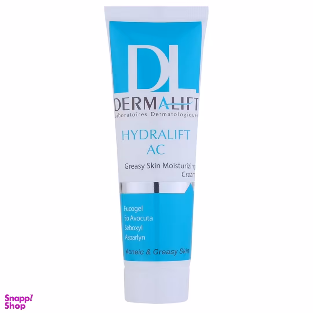 کرم مرطوب کننده پوست چرب درمالیفت مدل Hydralift AC Cream حجم 50 میلی لیتر