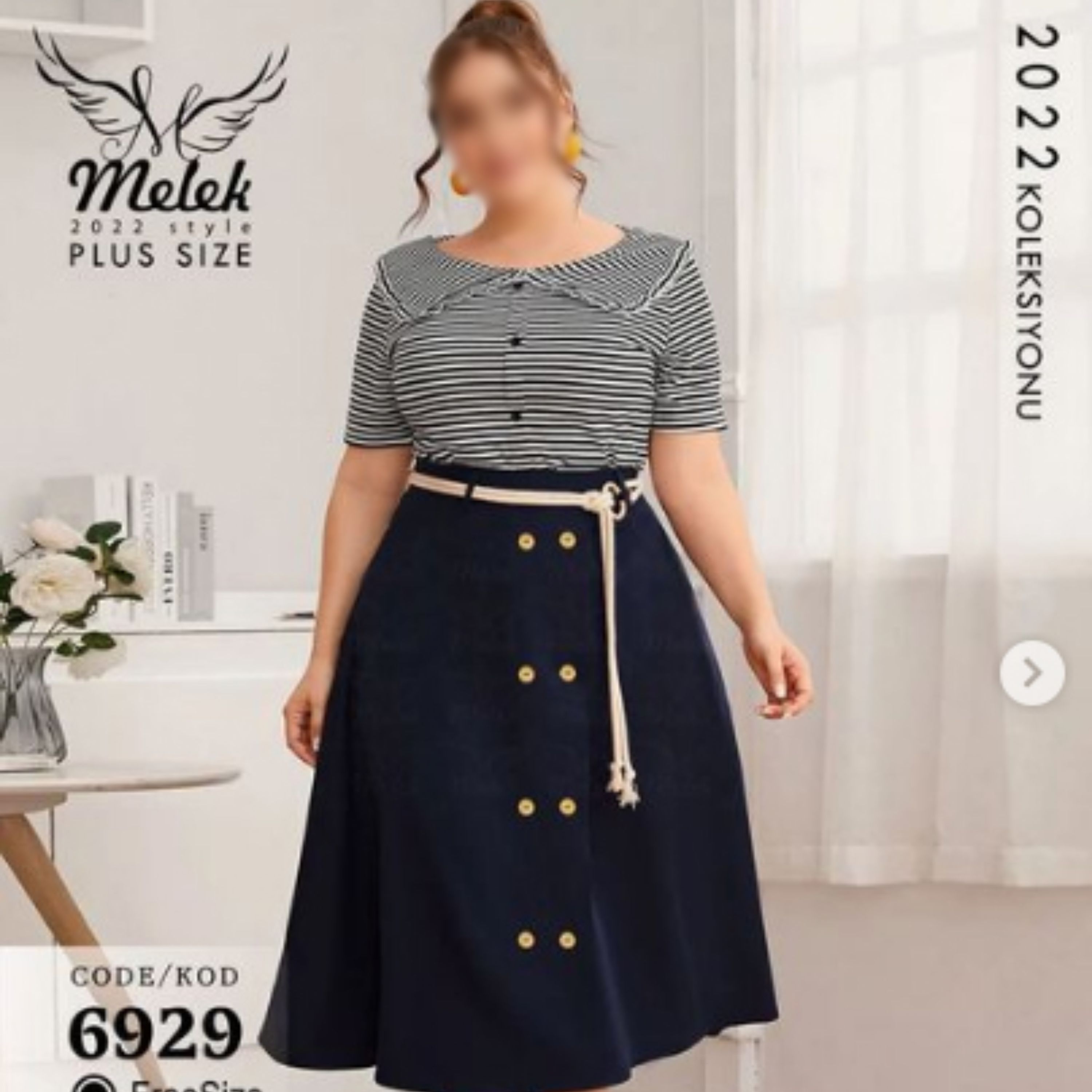 لباس سایز بزرگ شیک سایز 52 تا 56