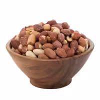 مغز بادام زمینی 500 گرم آقای آجیل