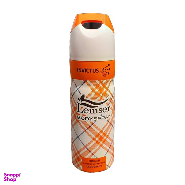 اسپری خوشبو کننده بدن مردانه لمسر مدل INVICTUS حجم 200 میلی لیتر