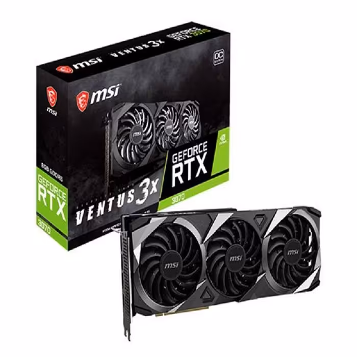 کارت گرافیک ام اس آی GeForce RTX 3070 VENTUS 3X OC 8G