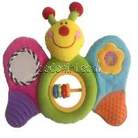 قیمت و خرید دندانگیر جغجغه ای baya baby care مدل پروانه | ارسال فوری