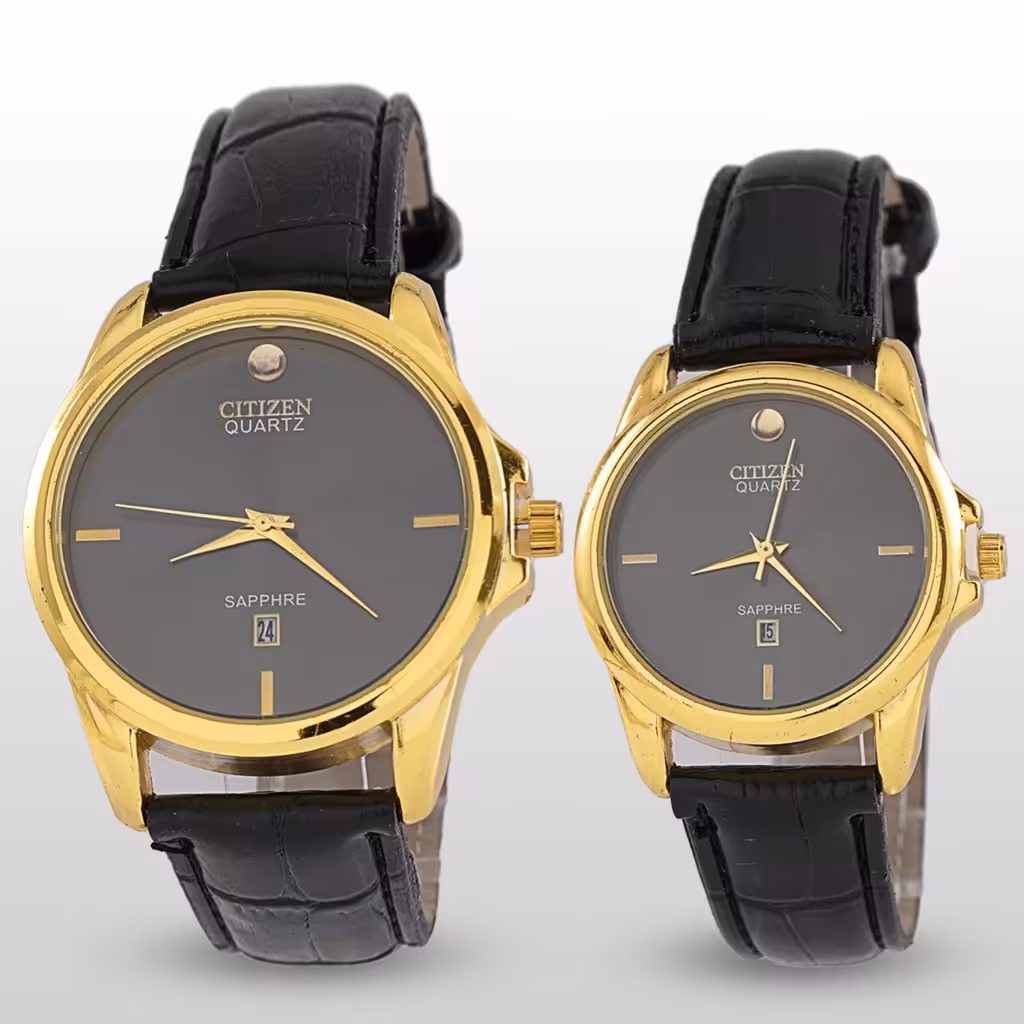 ست ساعتمچی سیتیزن مدل 1009
‏‌‎ دارای روز شمار بند چرمی همراه با جعبه و باطری اضافه