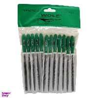 سوهان فلز ولف مدل دم موشی کد YP-3140 مجموعه 12 عددی