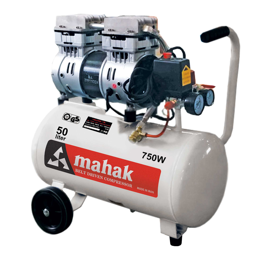 کمپرسور باد بی صدا 50 لیتری محک HSU750-50L - ابزار یراق