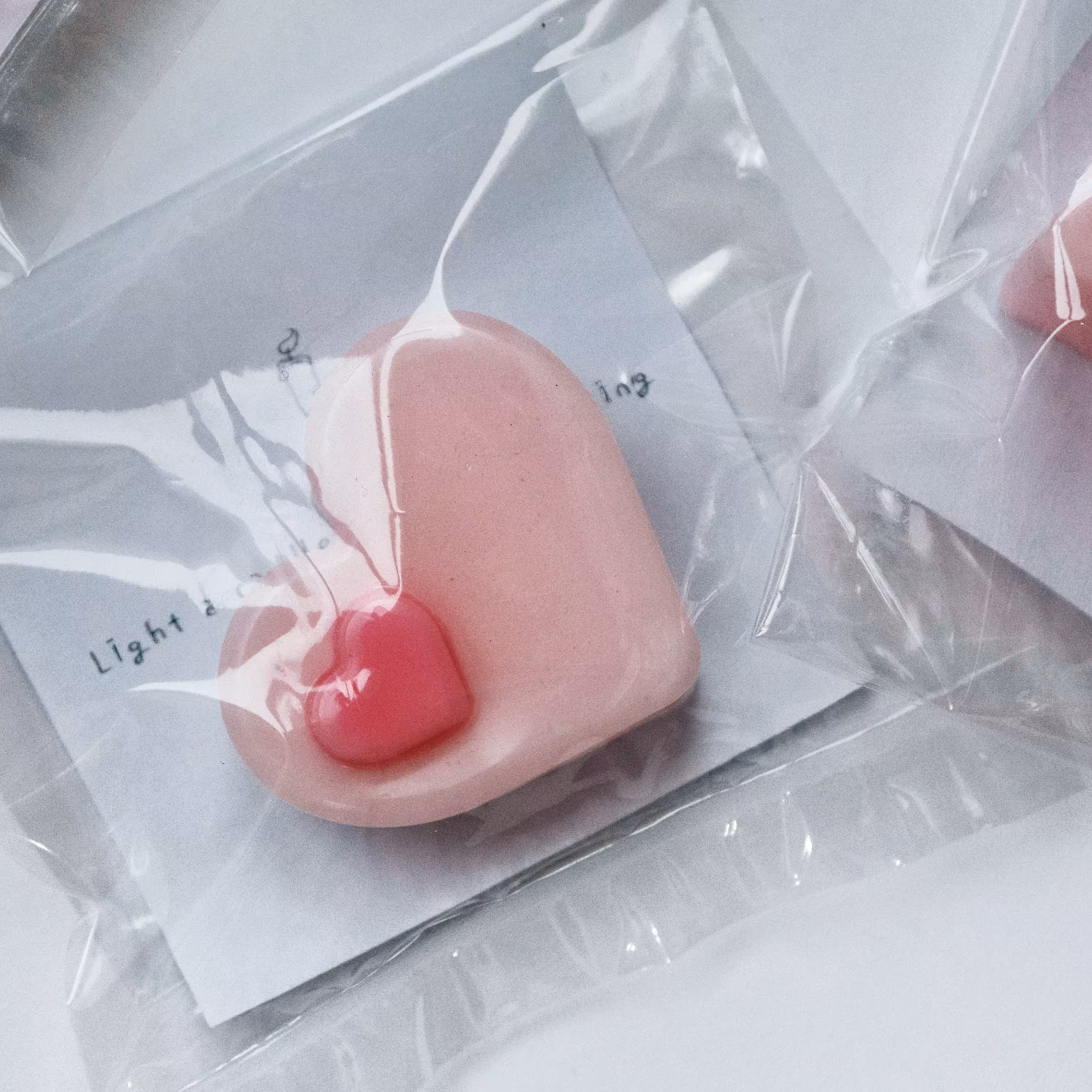 شمع قلبی عطری کوچک+هدیه