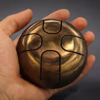 تاینی درام طلایی نه سانت دلکو(سمبلی از خانواده هندپن)