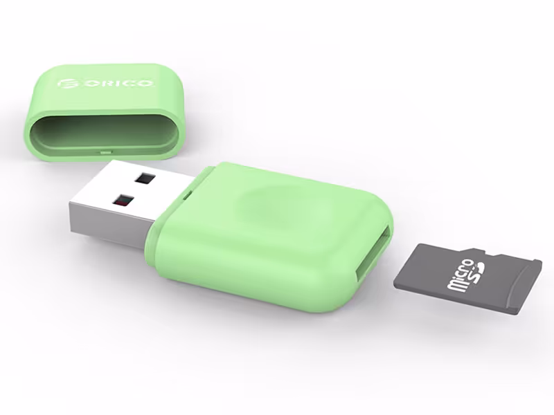 کارتخوان یو اس بی 3 میکرو رنگارنگ اوریکو ORICO Colorful USB3.0 TF Card Reader CRS12