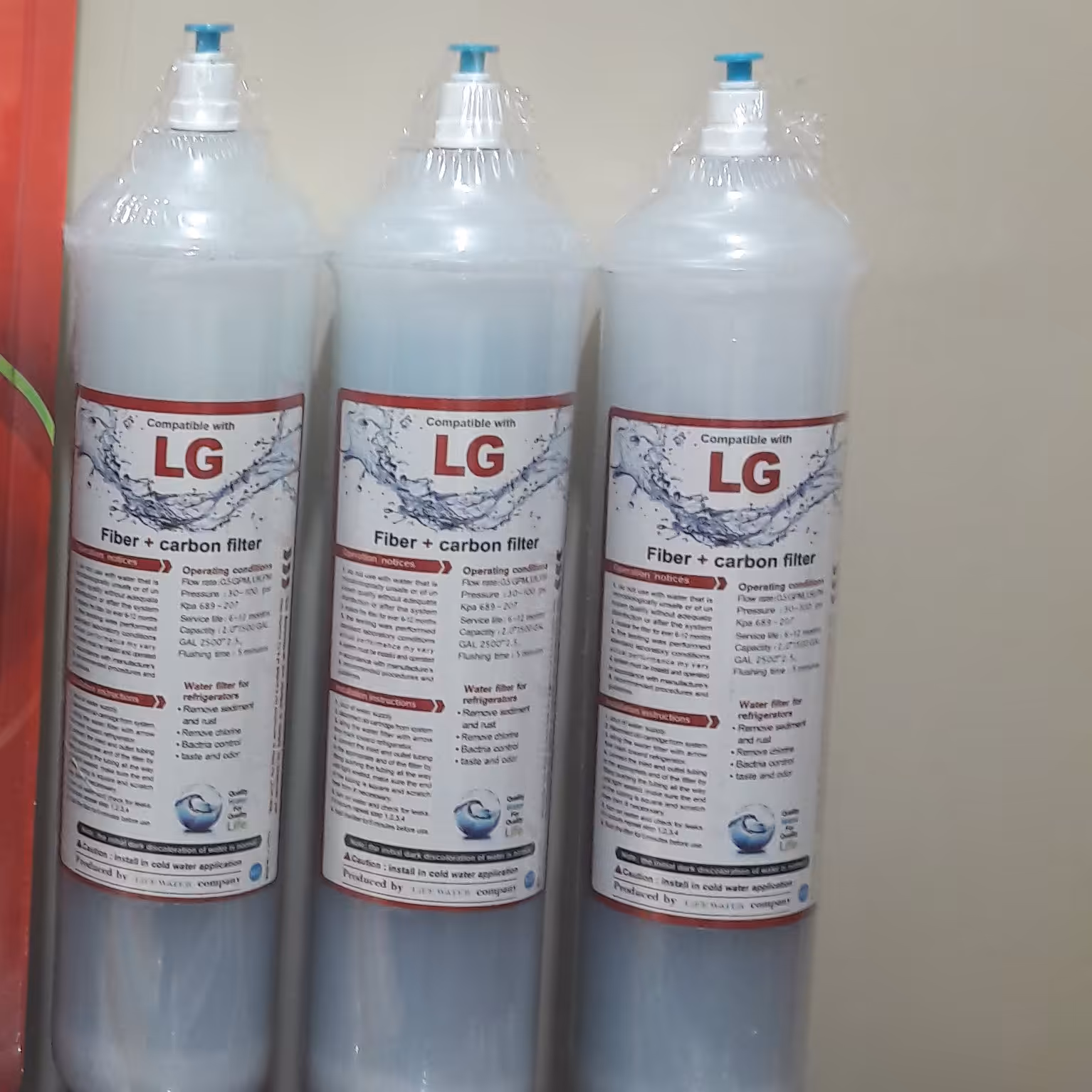 فیلتر  دومنظوره یخچال مارکLG تصفیه اب