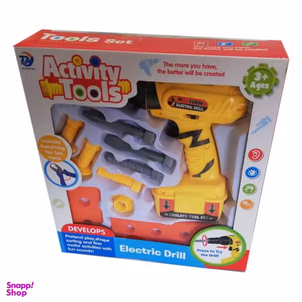 ست اسباب بازی نجاری طرح دریل کد NO.870