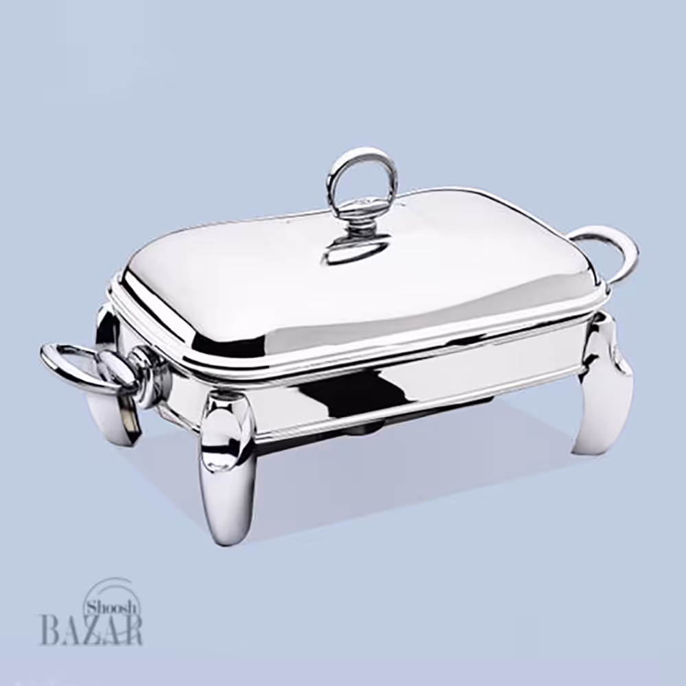 سوفله خوری مستطیل پافیلی کروم یونیک کد 3105