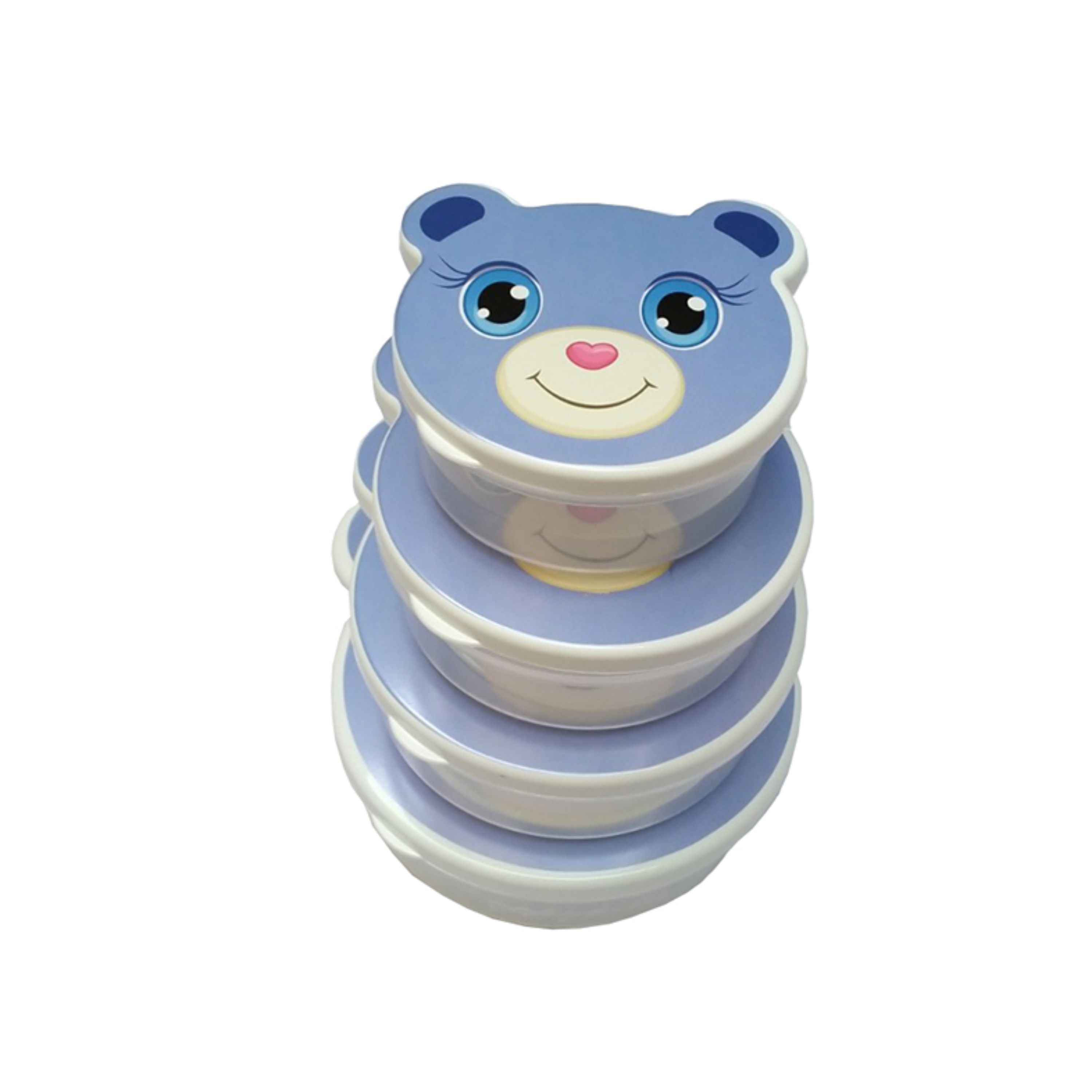 ظرف نگهدارنده غذای کودک رزگلد مجموعه 4 عددی