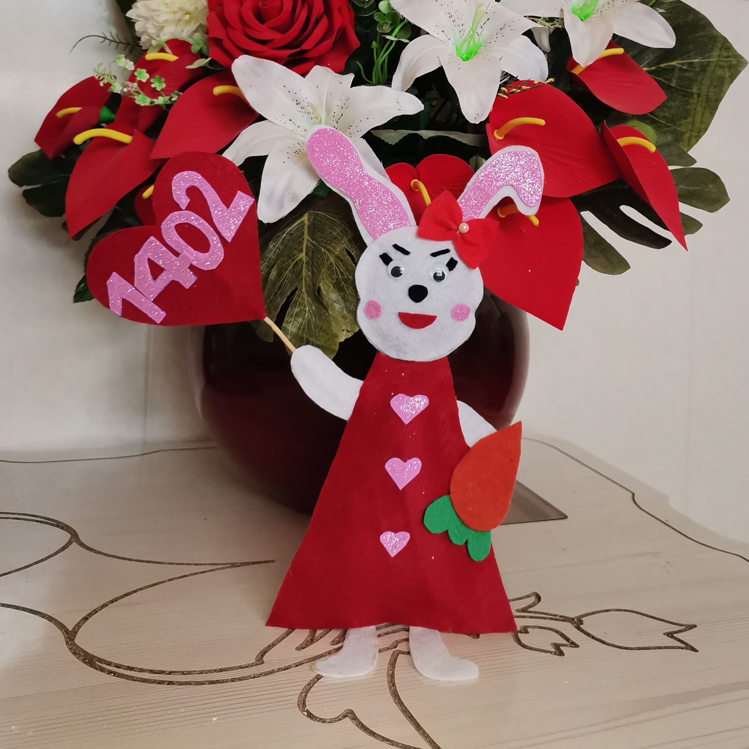 خرگوش نمدی نمادسال 1402