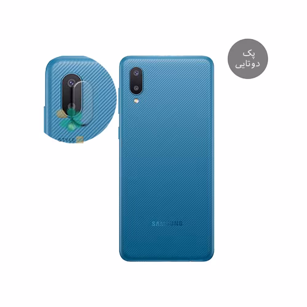 پک دوتایی محافظ لنز نانو سرامیک گوشی سامسونگ Samsung A02