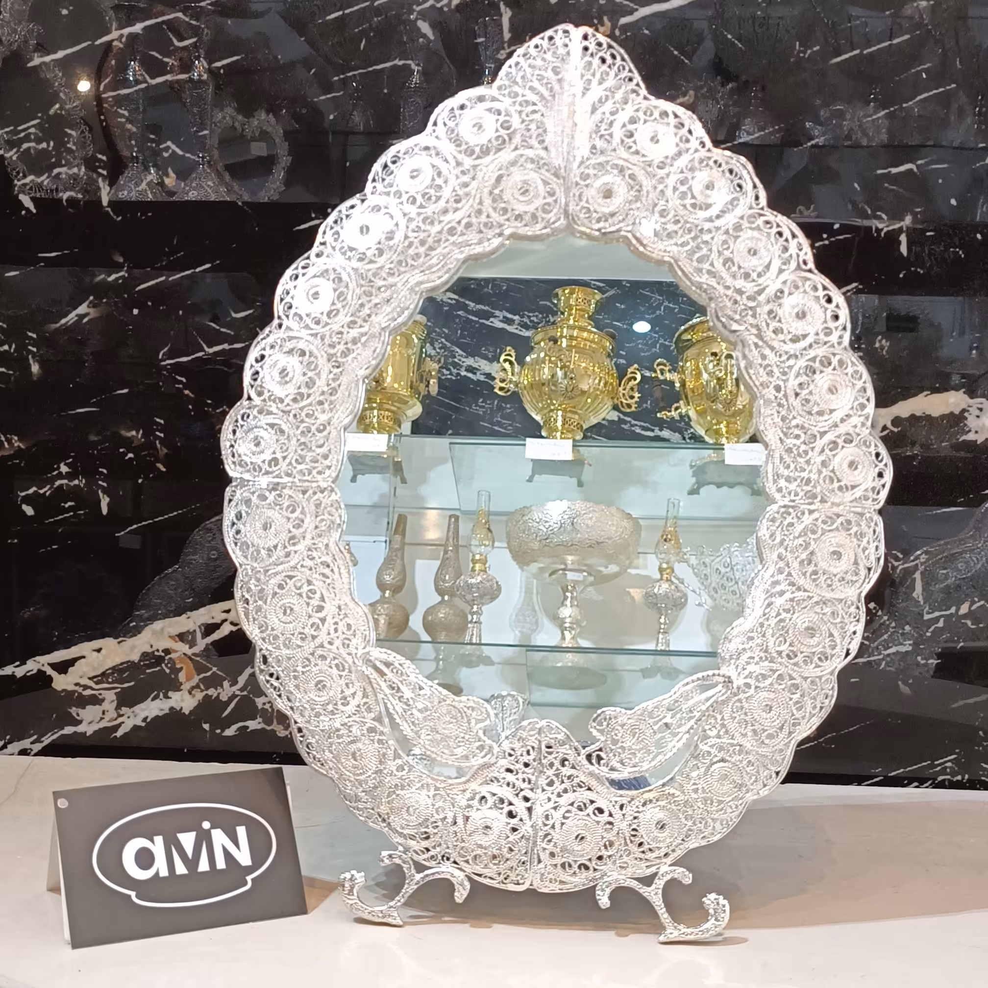 اینه ملیله  35cm کد محصول 64