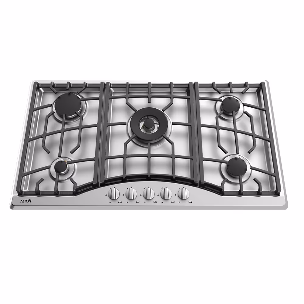 اجاق گاز صفحه ای استیل آلتون مدل S519N