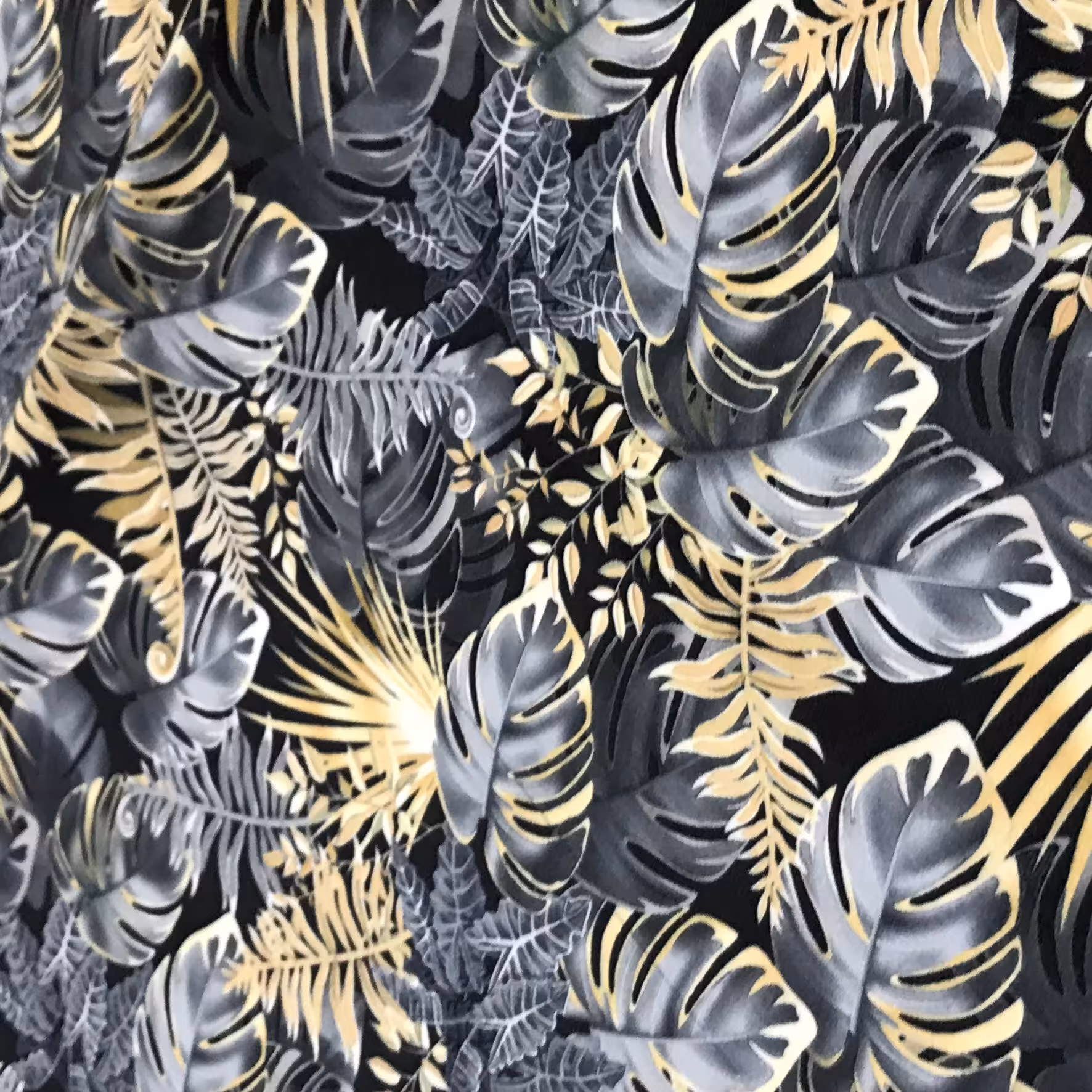 رومیزی مربع چاپی طرح  برگ