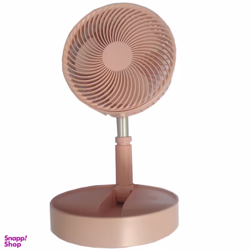 پنکه شارژی رومیزی مدل تلسکوپی کد 180