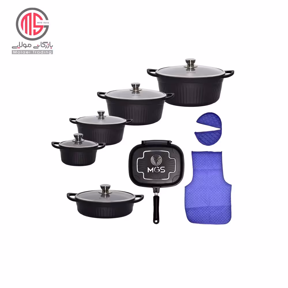 سرویس قابلمه 15 پارچه ام جی اس MGS مدل جرمنی D