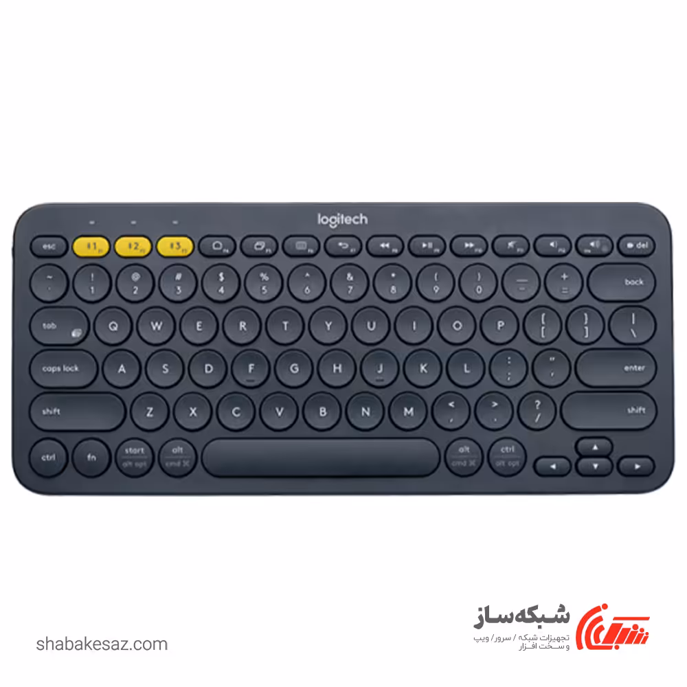قیمت و خرید کیبورد لاجیتک بلوتوث و بی سیم Logitech K380 - شبکه ساز