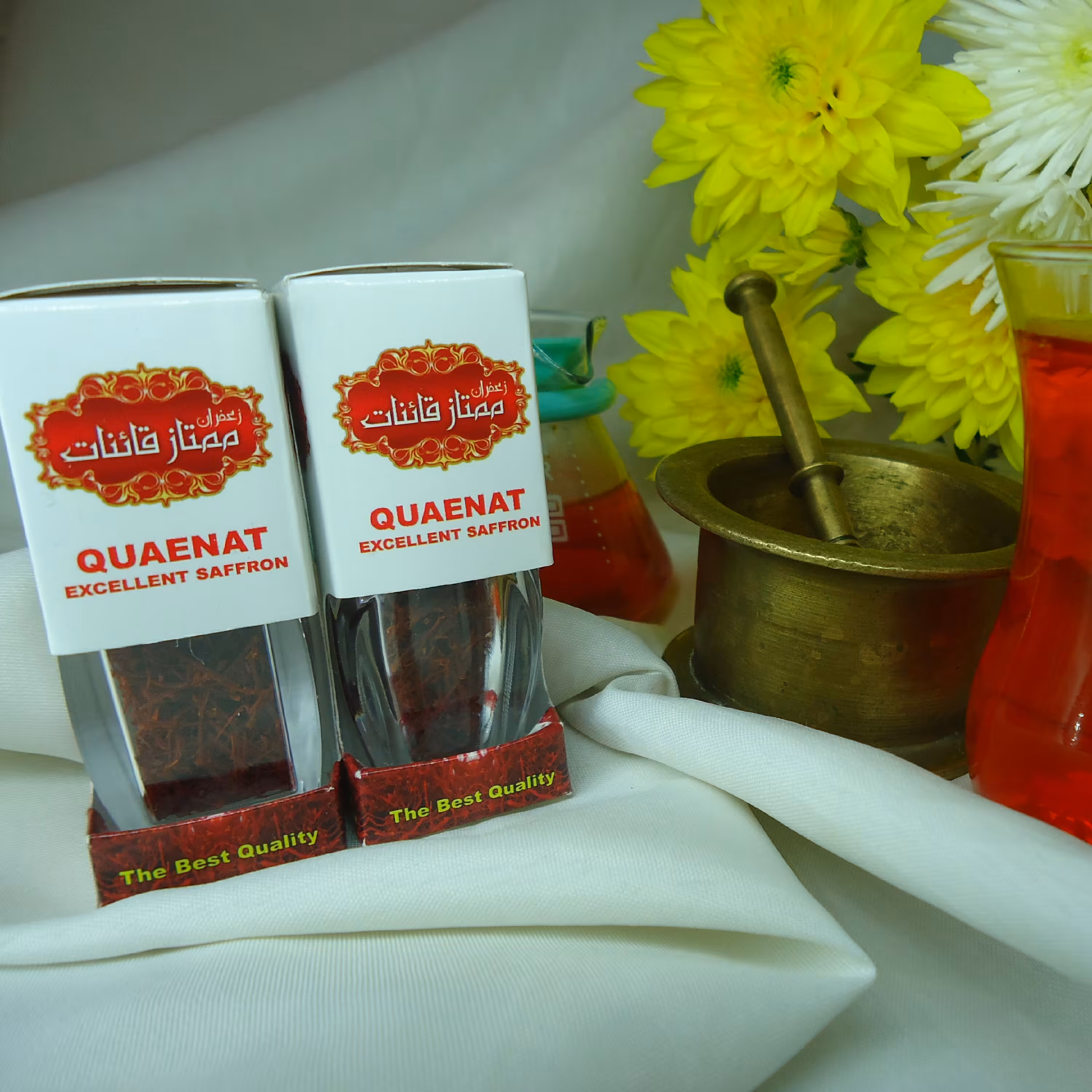 زعفران 2 گرمی قائنات مجموعه 2 عددی