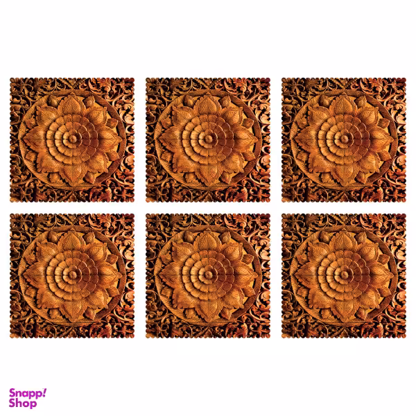 زیر لیوانی مدل C1-42143 بسته 6 عددی