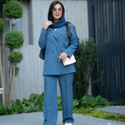 مانتو شلوار زنانه شانتون مدل VINA