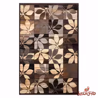 فرش ساوین کد 4039 نسکافه ای